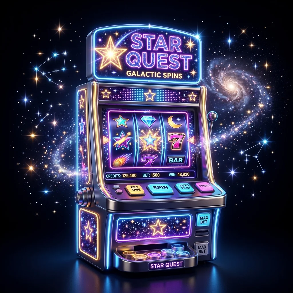 Produk PlayStar dengan lampu neon berkilau