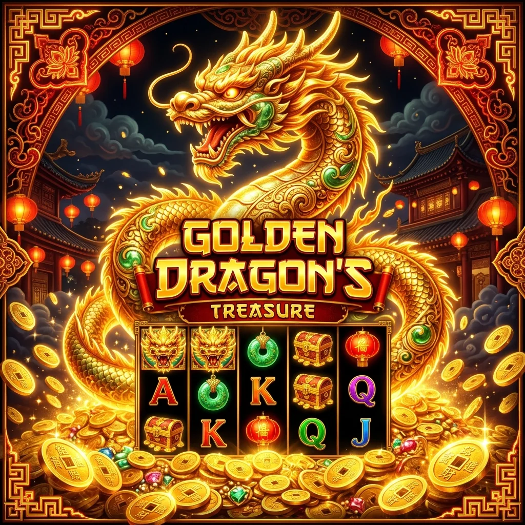 Game slot bertema naga emas