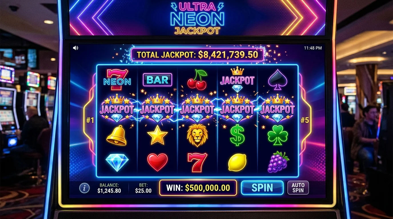 Tampilan game jackpot digital di taring78