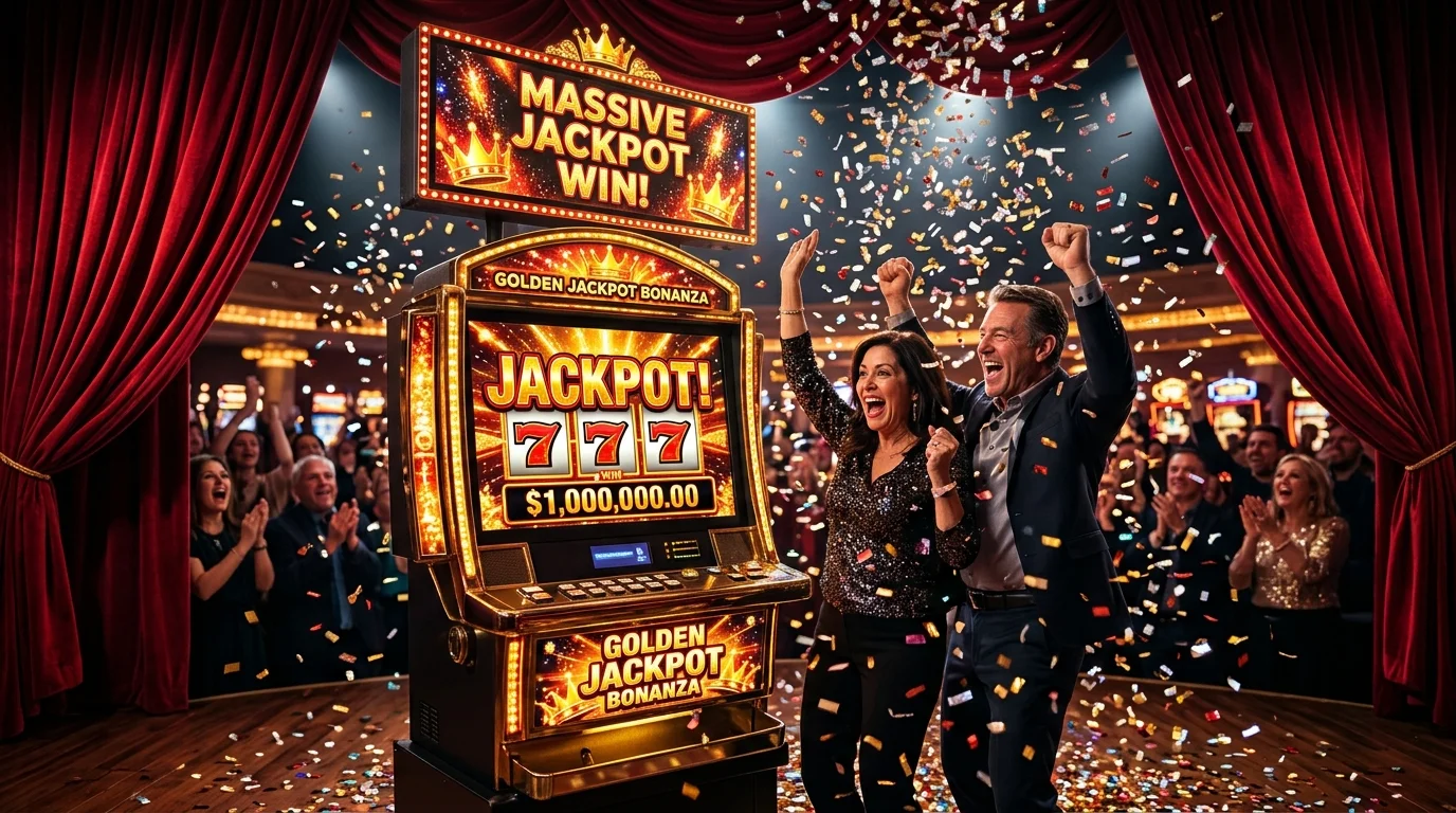 Jackpot besar di gen189 dengan panggung megah dan konfeti