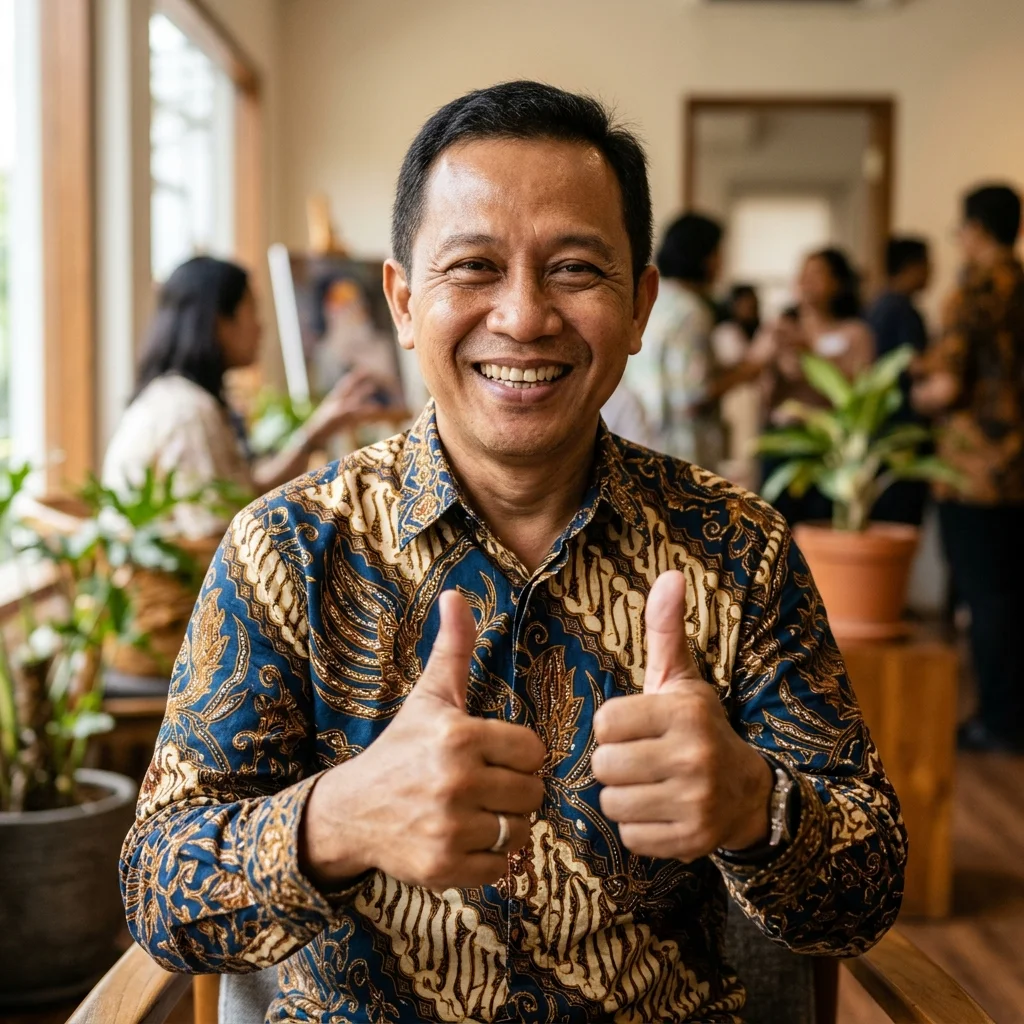 Foto testimoni pemain preman189 bernama Budi