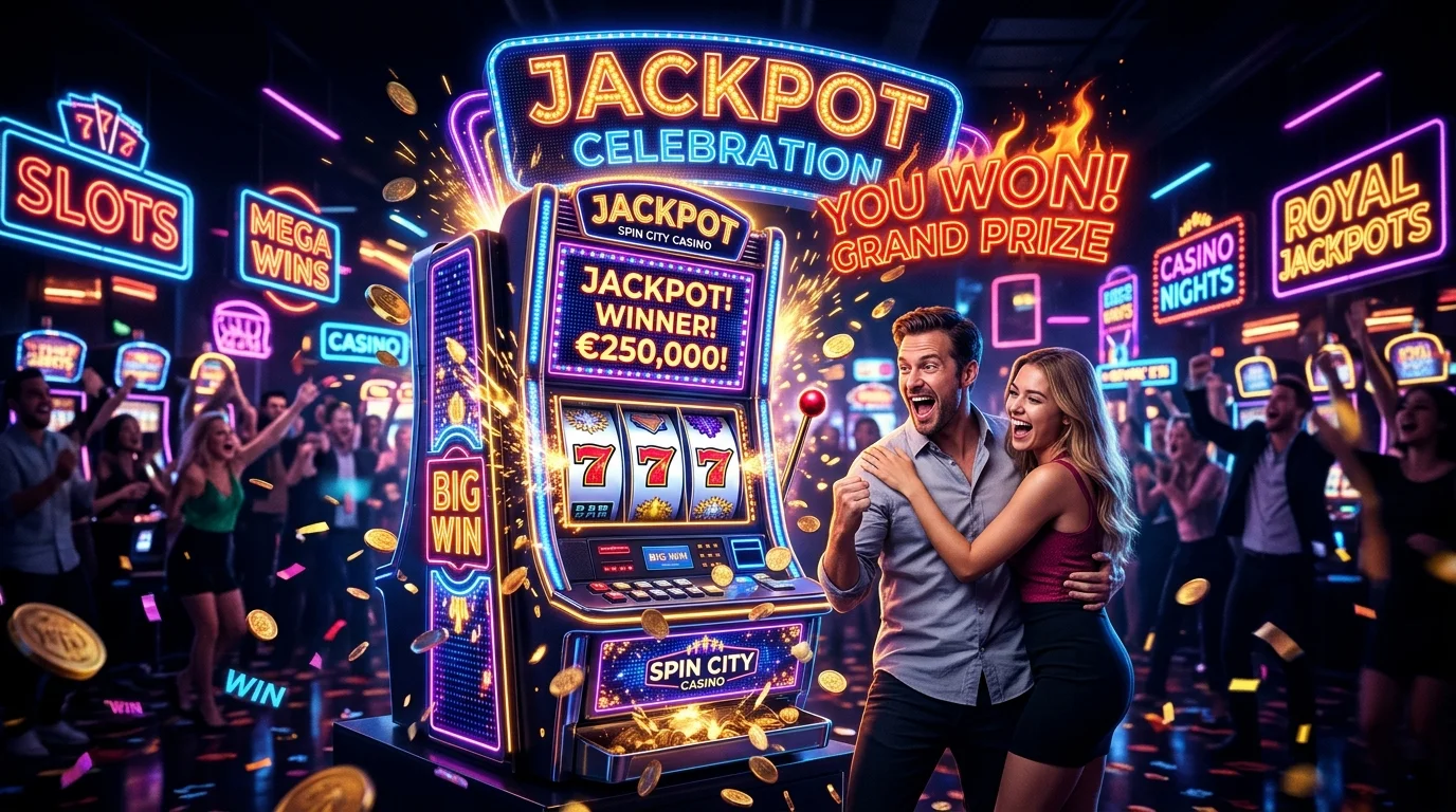 Suasana kasino online arjuna189 dengan mesin slot berkilauan