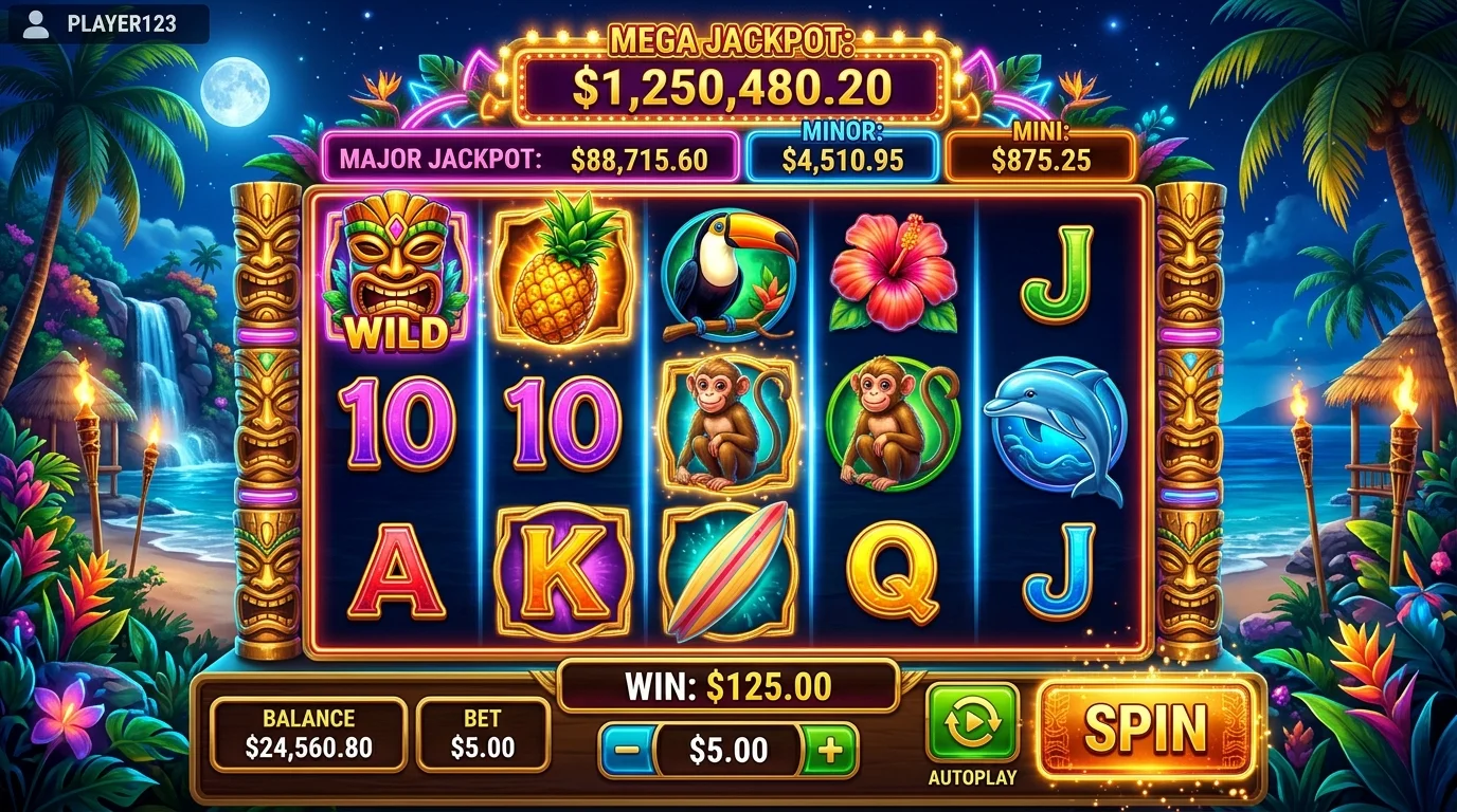 Game slot jackpot progresif