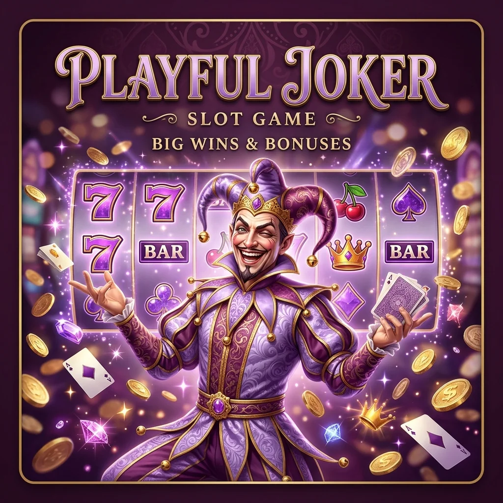 Produk Joker Gaming dengan warna plum