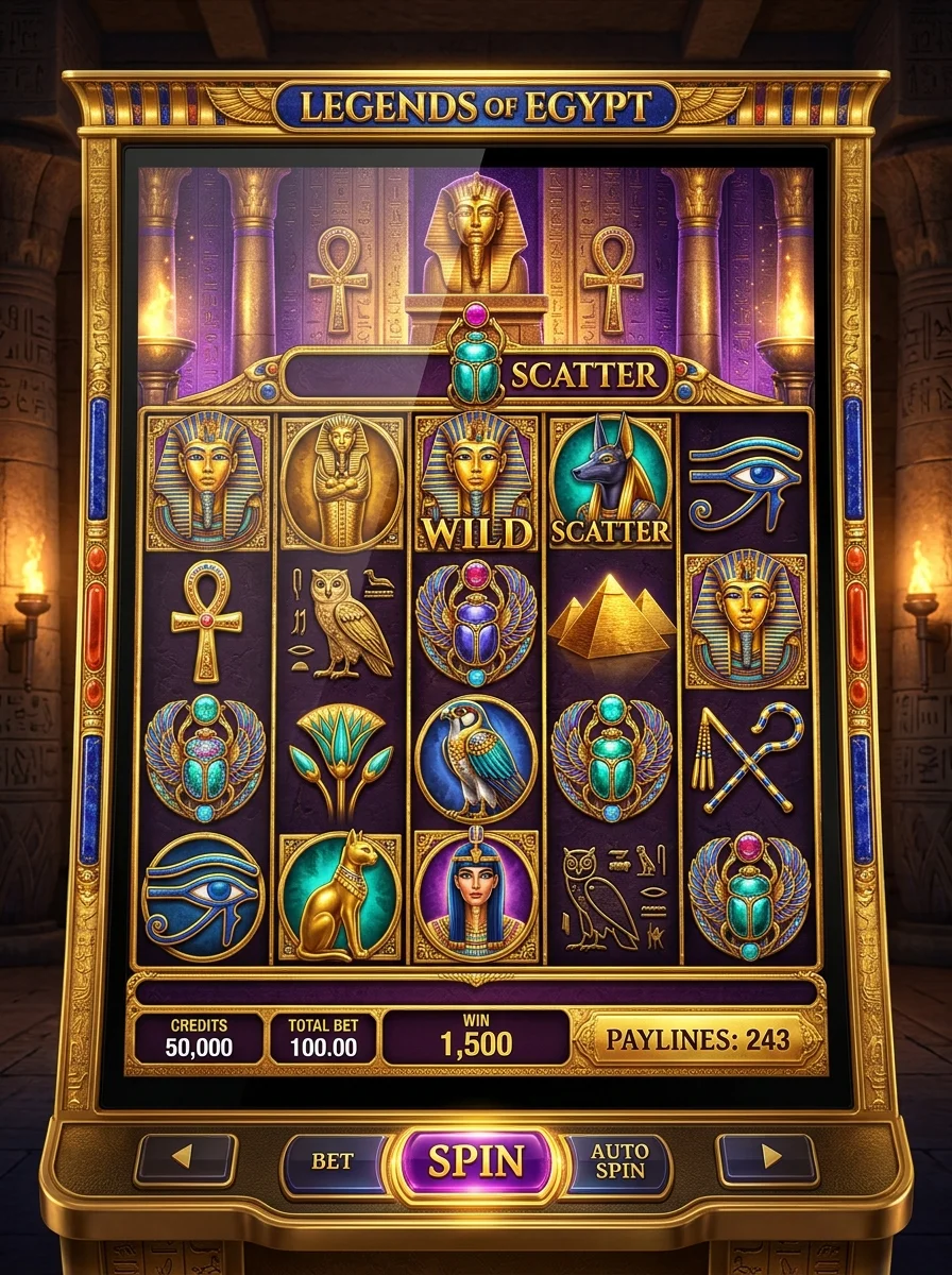 Slot tema mitologi Mesir kuno MICU189
