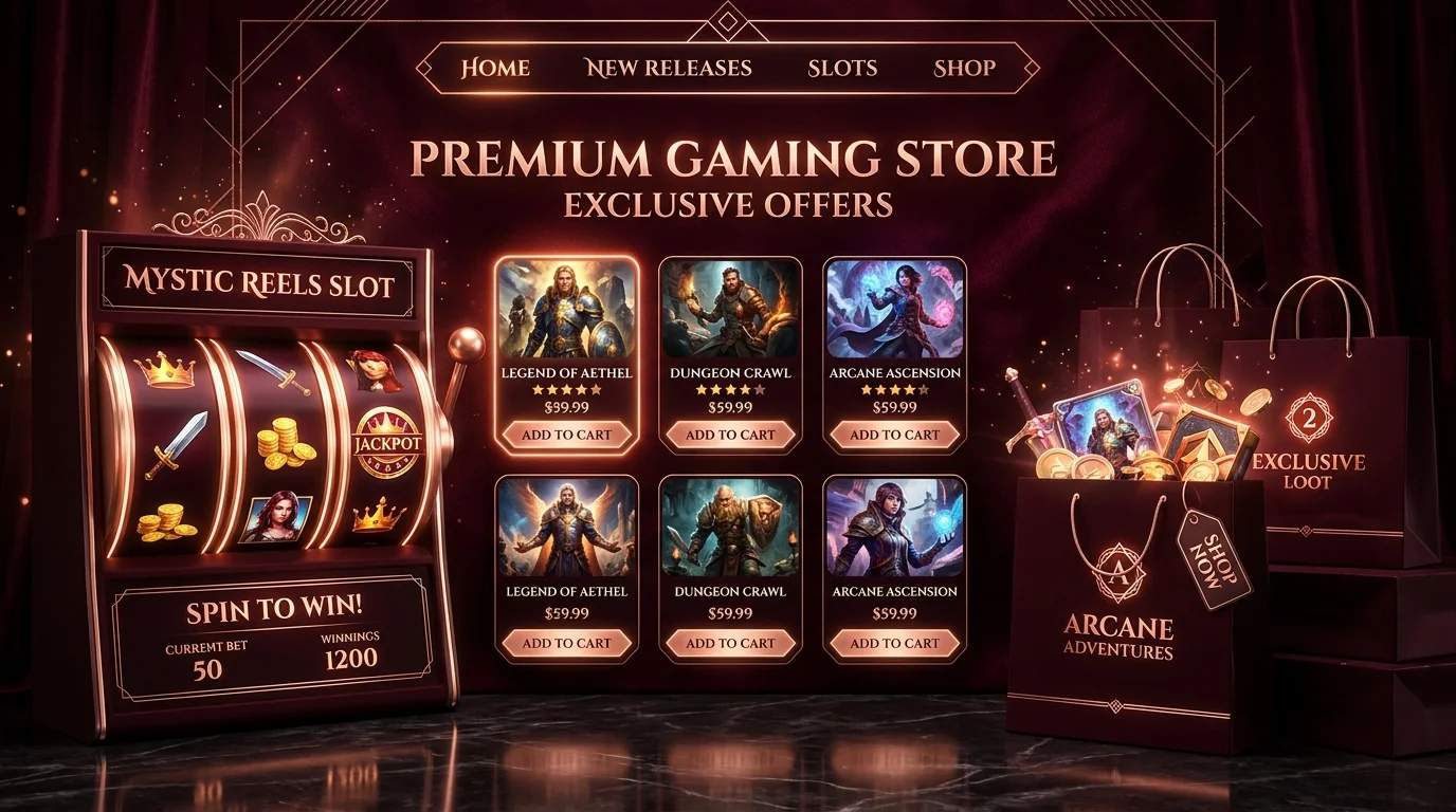 Banner flash sale toko game gul911 dengan kartu preview permainan
