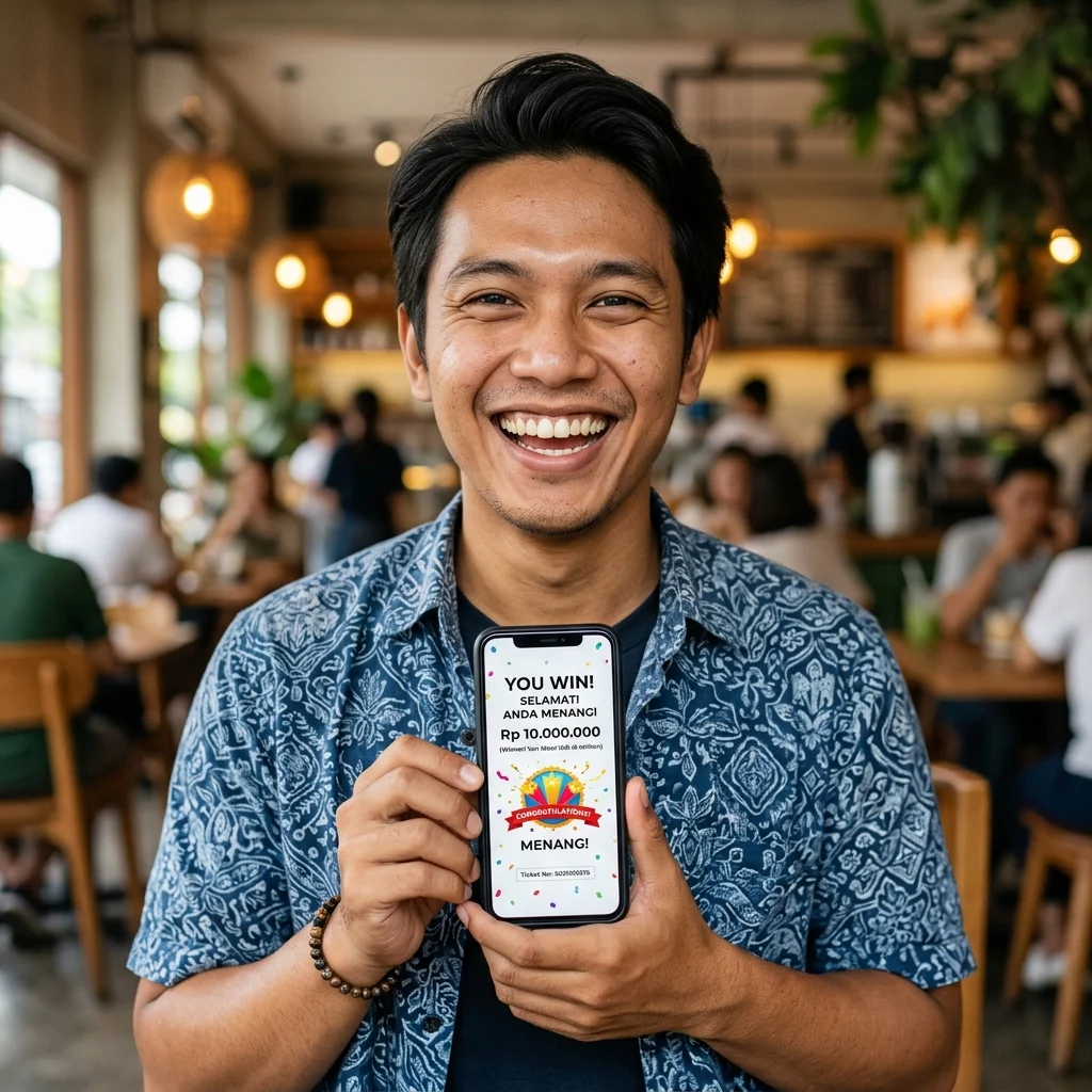 Foto testimoni pemain preman189 bernama Andi