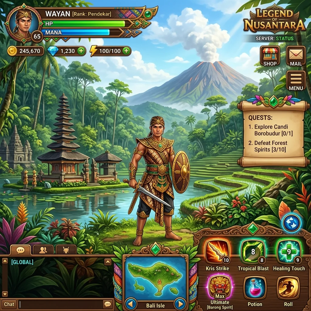 IDN Slot indonesian themed gaming interface