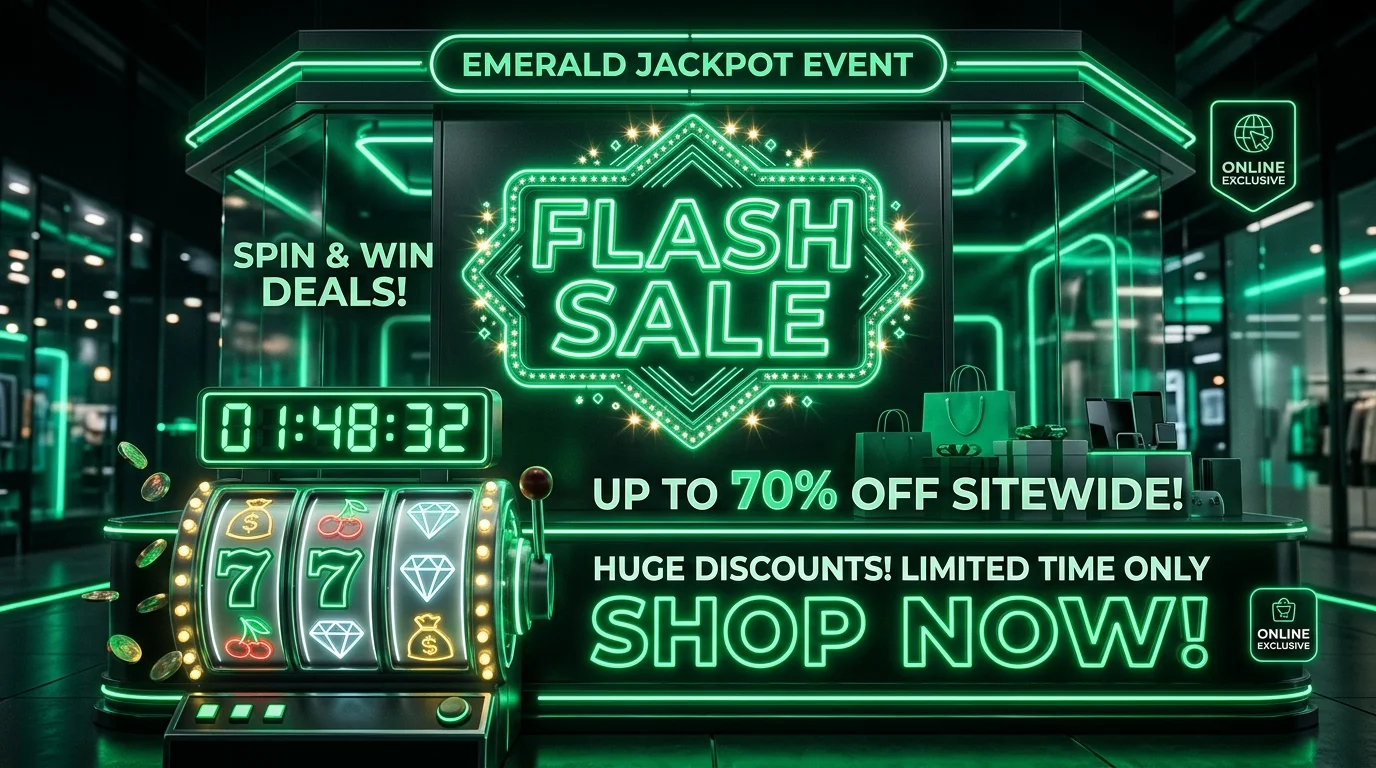 lion8 Flash Sale Banner