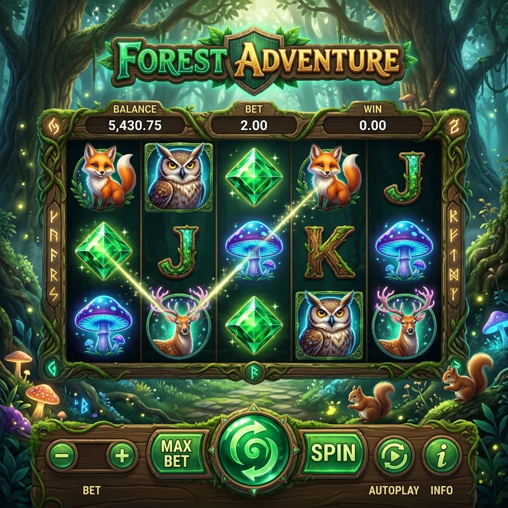 Game slot bertema hutan mistis