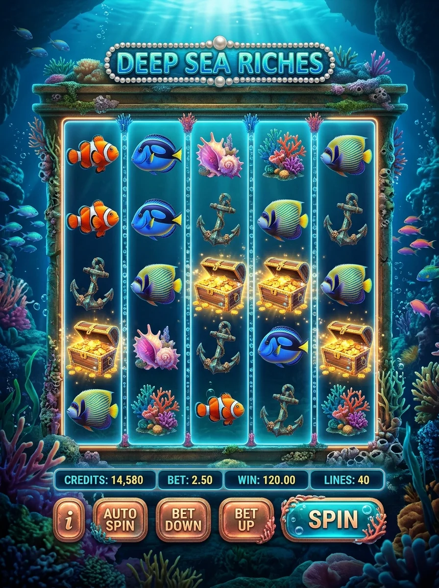 Tema game slot bawah laut MICU189