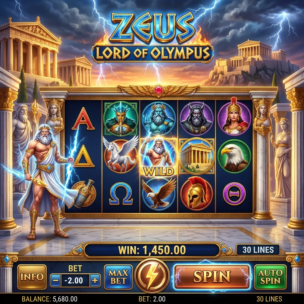 Permainan slot bertema mitologi Yunani di MIKASA189