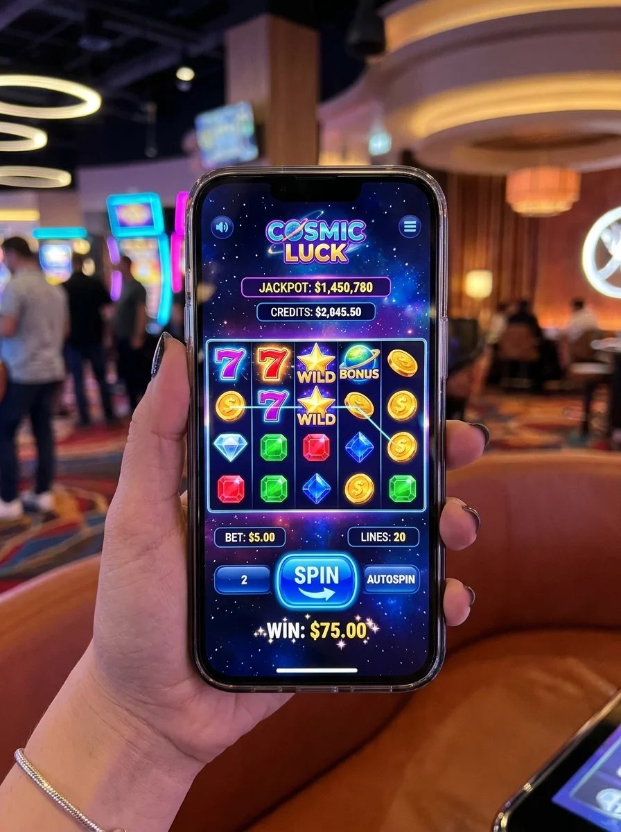 Tampilan aplikasi slot arjuna189 di smartphone