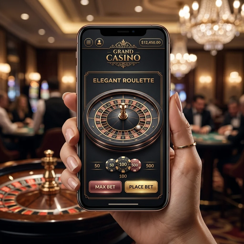 Pengalaman bermain game premium di smartphone dengan desain elegan